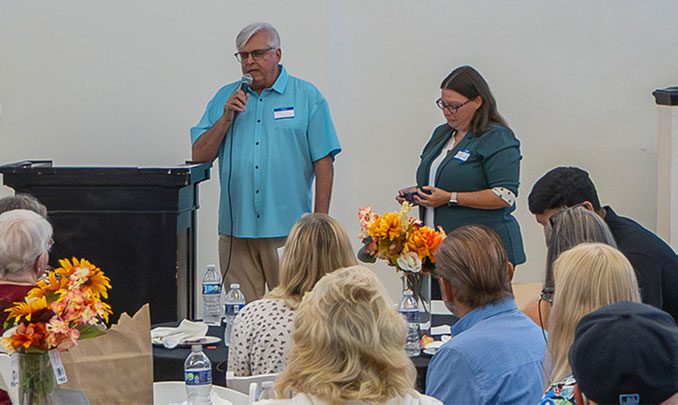Bob Martin and Heather Heckroot of Co-op of Excelsior Springs
