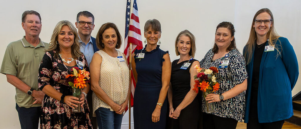 Excelsior Springs Hospital staff at Chamber Luncheon